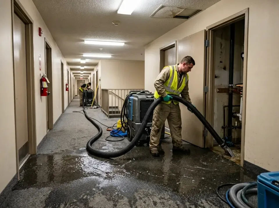 multi-unit-apartment-hallway-f-005 — frequently asked questions, Emergency Burst Pipe Water Extraction & Removal in Jal, NM